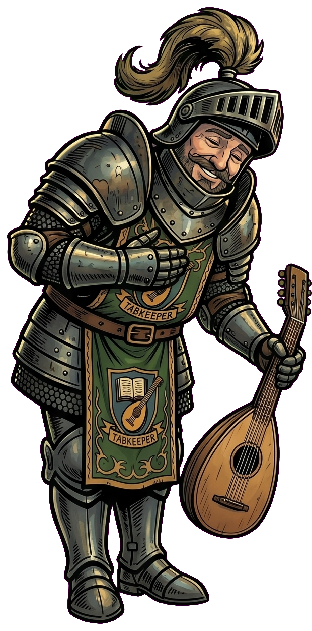 Sir Tabs-a-Lot bids thee welcome